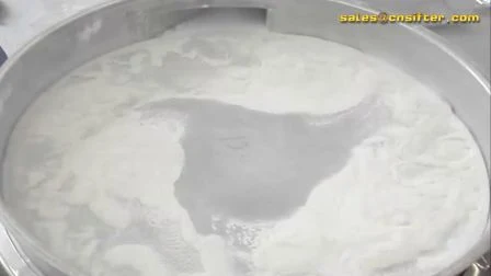 Tamiz vibratorio giratorio circular de material industrial en polvo y pellets a precio de fábrica de China