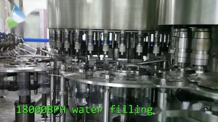 Línea de embotellado de llenado de agua mineral de gran oferta del proveedor profesional King Machine