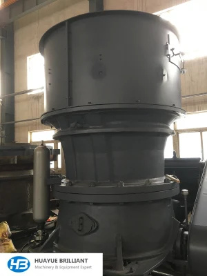 Trituradora de cono hidráulica de un solo cilindro de gran capacidad para planta trituradora de agregados